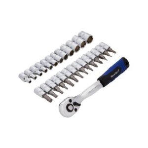 27 Piece Blue Spot Tools 01495 1/4" Drive Metric Socket & Bit Set (4-13mm)