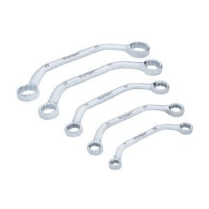 5 Piece Blue Spot Tools 04102 Metric Obstruction Ring Spanner Set (8 - 22mm)