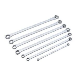 7 Piece Blue Spot Tools 04305 Extra Long Ring Spanner Set (8 - 24mm)