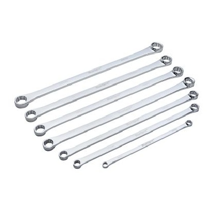 7 Piece Blue Spot Tools 04305 Extra Long Ring Spanner Set (8 - 24mm)