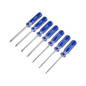7 Piece Blue Spot Tools 12182 Torx Screwdriver Set (T10 - T40)