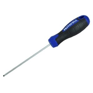 3mm x 100mm Faithfull FAISDT100 Soft Grip Screwdriver Terminal Tip