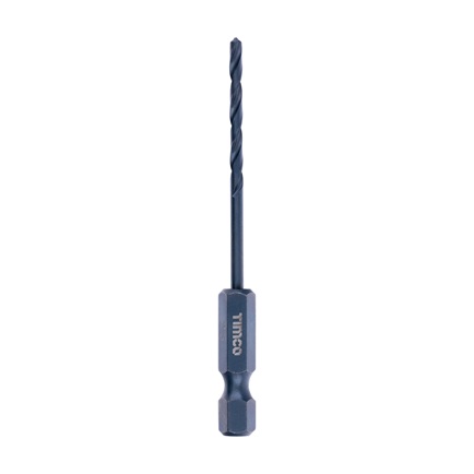 2.5mm Timco HSSG25X6 Quick Change HSS Impact Drill Bit