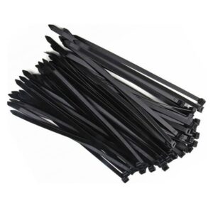 3.6mm x 150mm Blue Spot Tools 40055 Black Cable Ties Pack 100
